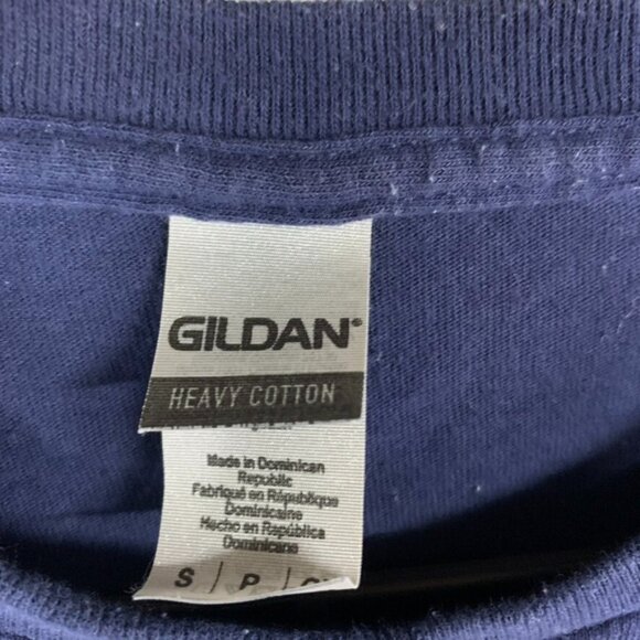 Men Small T Shirt Navy Blue Newark NJ Never Forget Basketball Short Sleeve - Picture 7 of 16